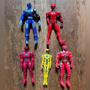 Power Ranger Action Figure Lot
